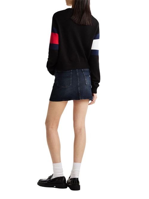 Maglioncino con bandiera Tommy Jeans Tommy Jeans | DW0DW19335BDS